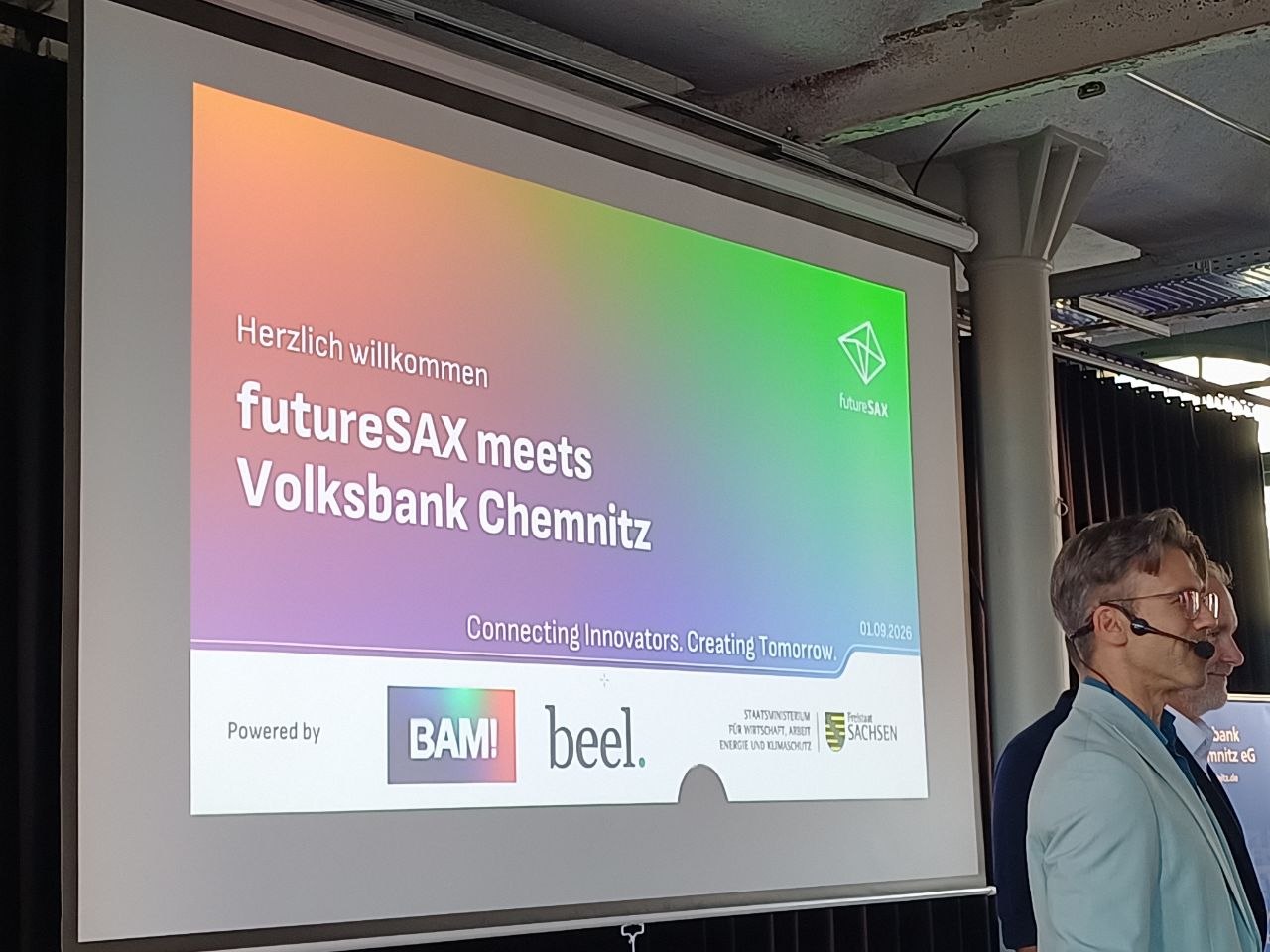 futureSAX meets Volksbank Chemnitz: Ein Abend voller Gespräche