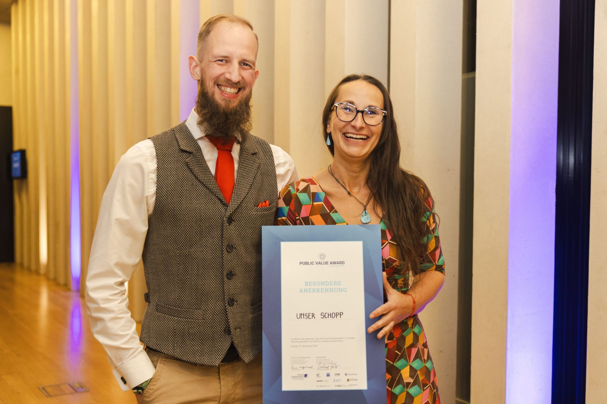 Unser Schopp erhält besondere Anerkennung beim Public Value Award 2025